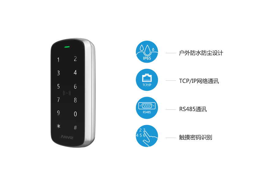 M3戶外防水RFID門(mén)禁機(jī)
